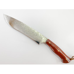 Ръчно направен ловен нож от дамаска стомана с VG 10 сърцевина фултанг конструкция