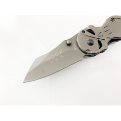Сгъваем джобен нож метален череп Buck X72