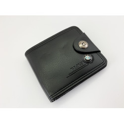 Мъжки кожен портфейл БМВ / BMW с магнитна закопчалка Мъжки кожен портфейл БМВ / BMW с магнитна закопчалка