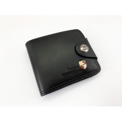 Мъжки кожен портфейл Порше / Porsche с магнитна закопчалка