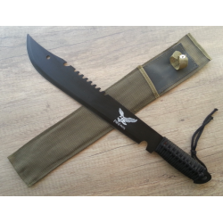 Масивно мачете с острие от неръждаема стомана с черно, антирефлекторно покритие eagle knives Масивно мачете с острие от неръждаема стомана с черно, антирефлекторно покритие eagle knives