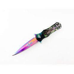 Сгъваем полуавтоматичен нож Browning 3D print skull