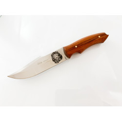 Руски ловен нож с калъф - Лъв/Лев