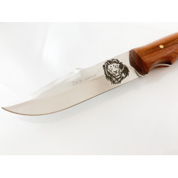 Руски ловен нож с калъф - Лъв/Лев