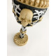Рицарска чаша за вино с череп и кости готически модел