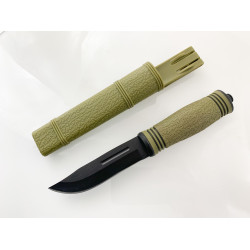 Водолазен ловен нож с полимерен калъф черно острие