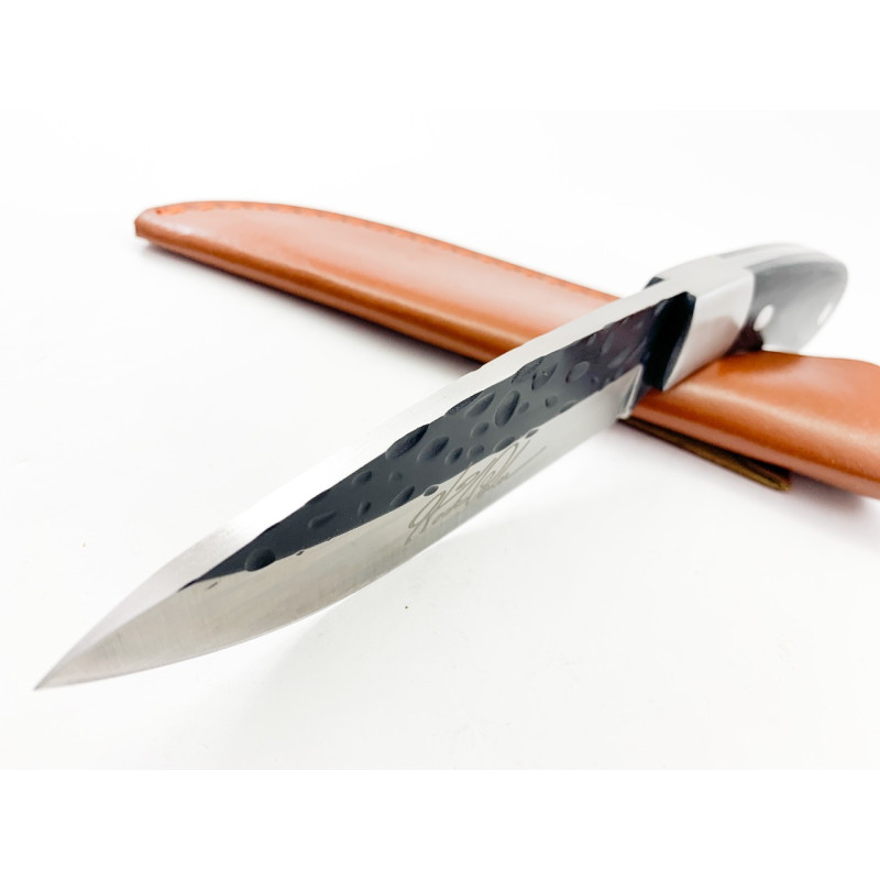 Ловен нож от масивна закалена стомана - Browning С кожен калъф