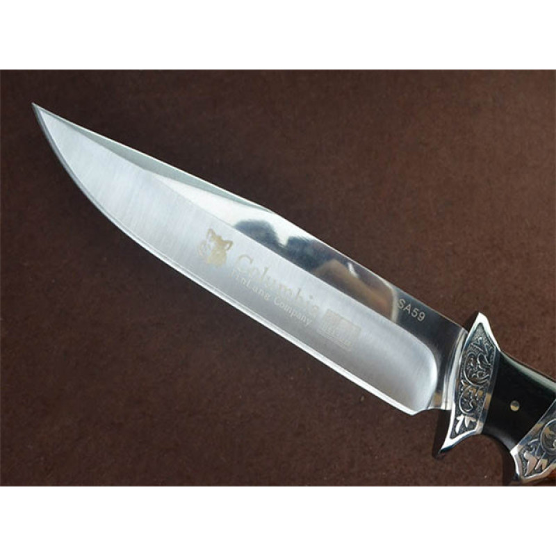 Перфектен спортен ловен нож от висококачествена неръждаема стомана  подходящ подарък за ловци