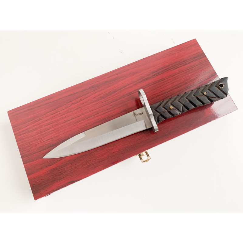 Ловен нож масивен и прецизно направен ,само за ценители-Marfione Custom Knives