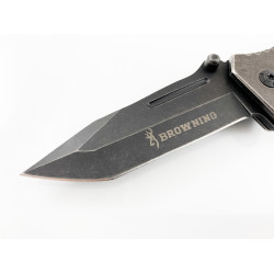 Сгъваем автоматичен нож с иниксово покритие и танто острие Browning