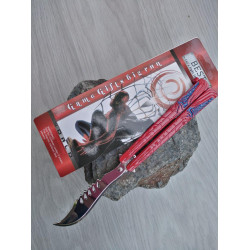 Тренировъчен нож пеперуда Спайдър-Мен,Spider-Man ,не е остър за колекция или тренировка за трикове