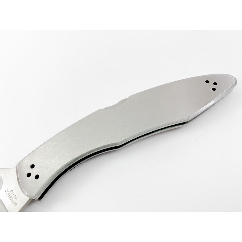 Spyderco Police 3 C07S сгъваем изцяло метален здрав нож гладко острие