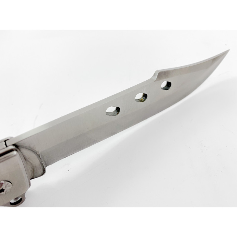 Голям сгъваем джобен нож с калъф за носене на колан U.S.A.
