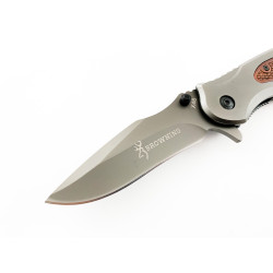 Сгъваем автоматичен нож с иноксово острие Browning X46