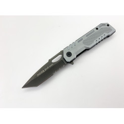 Сгъваем автоматичен нож Sog flash tanto частично серетирано острие