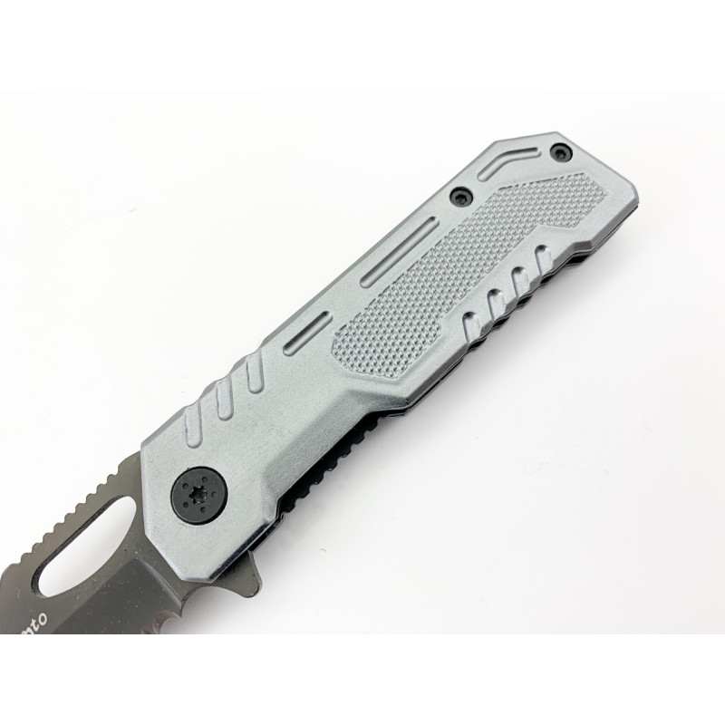 Сгъваем автоматичен нож Sog flash tanto частично серетирано острие