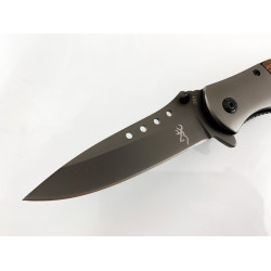 Сгъваем автоматичен нож Browning 351 с иноксово покритие