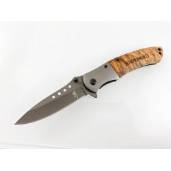 Сгъваем автоматичен нож Browning 351 с иноксово покритие