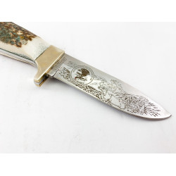 Ловен нож дръжка от еленов рог Browning Hunter Limited edition Ловен нож дръжка от еленов рог Browning Hunter Limited edition