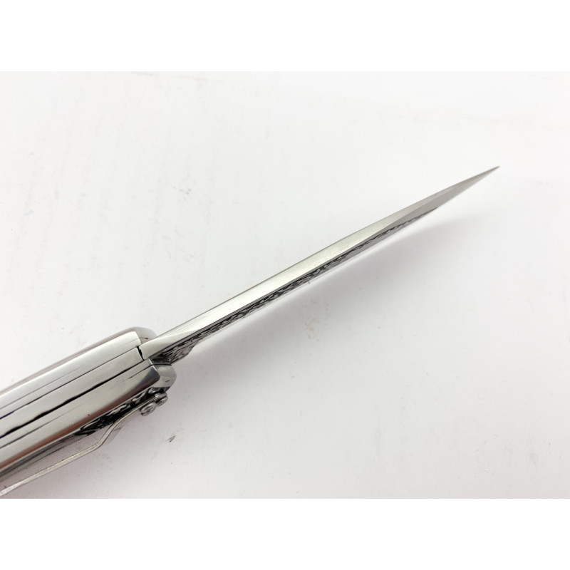 Columbia pocket knife A3154 Сгъваем джобен нож с дръжка от мраморен полимер
