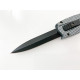 Автоматичен сгъваем нож с полимерна дръжка и карбонов принт OTF