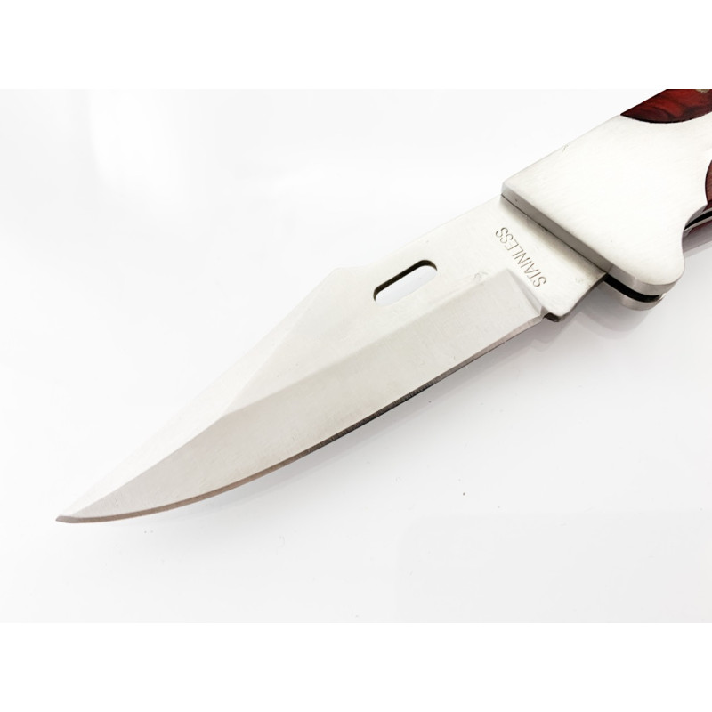 Сгъваем класически джобен нож с камуфлажен калъф
