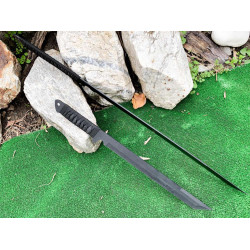 Комлект от два броя мачете с танто острие с черно антирефлекторно покритие