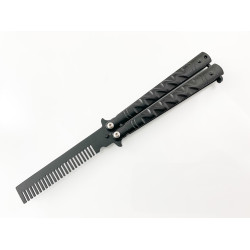 Тренировъчен сгъваем нож пеперуда гребенче benchmade