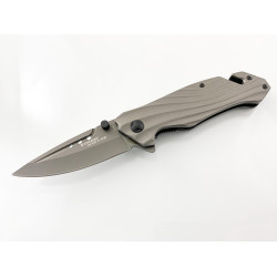Сгъваем метален автоматичен нож стегнато отваряне с иноксово покритие Stride Knives B119