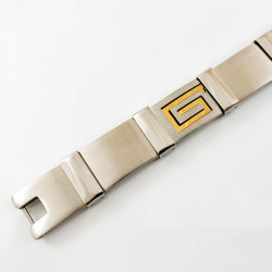 Мъжка гривна от неръждаемата стомана Rocco