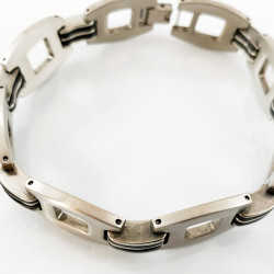 Мъжка гривна от медицинска стомана Dominic