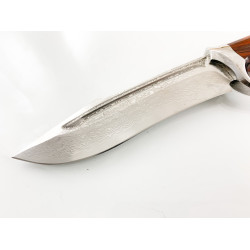 Ловен нож Bowie ръчно направен от дамаска японска стомана