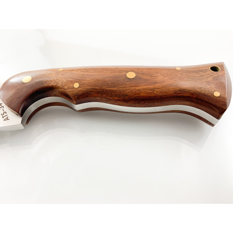 Ловен нож Bowie ръчно направен от ATS-34 стомана