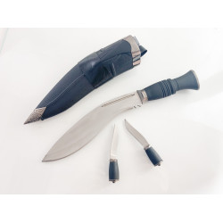 Kukri nepal кукри непалско с два ножа и калъф за носене на колан Kukri nepal кукри непалско с два ножа и калъф за носене на колан