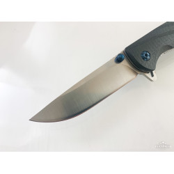 Сгъваем автоматичен нож D2 стомана и дръжка G10 син клипс за колана