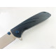 Сгъваем автоматичен нож D2 стомана и дръжка G10 син клипс за колана