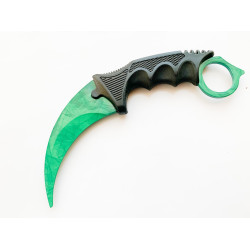 CS GO - karambit Green SKIN карамбит тренировъчен незаточен CS GO - karambit Green SKIN карамбит тренировъчен незаточен