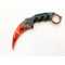 CS GO - остър червен дракон karambit карамбит тактичеси нож