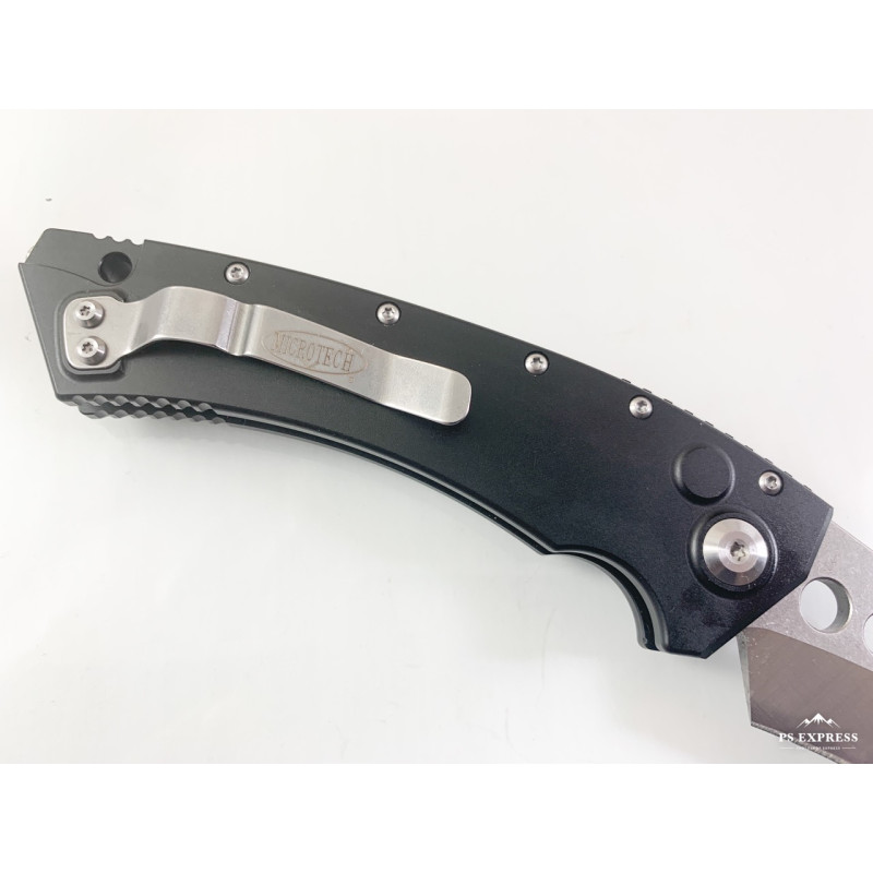 Сгъваем нож карамбит Microtech Hawk Auto Stonewash Standard 166-10