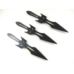 Ножове ками за хвърляне комплект 3 броя дизайн Върколака X-Men Origins: Wolverine