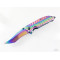 Browning B52 Сгъваем автоматичен джобен нож променящо цвета си покритие тип танто