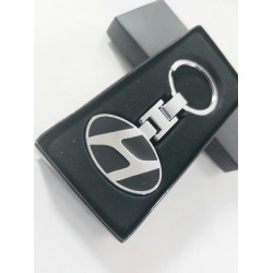 Ключодържател  Hyundai/ Хюндай - сребрист цвят