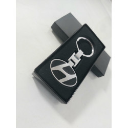 Ключодържател  Hyundai/ Хюндай - сребрист цвят