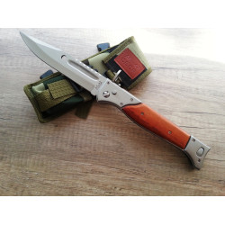 Военен тактически масивен голям сгъваем нож - AK-47