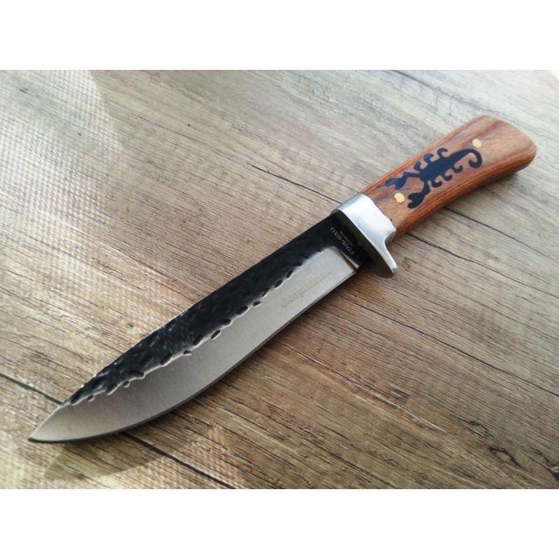Комплект руски ножове за лов,клане и дране- Скорпион стал 65x13