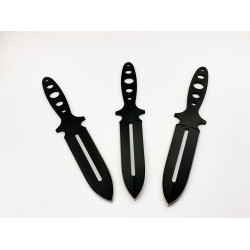 Кунай ками класически модел добре балансирани за хвърляне с отвори в острието