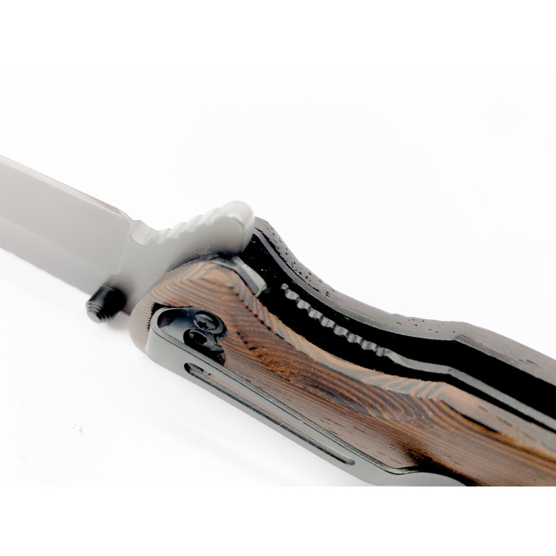 Browning X45 - сгъваем полуавтоматичен джобен нож с клипс за колан