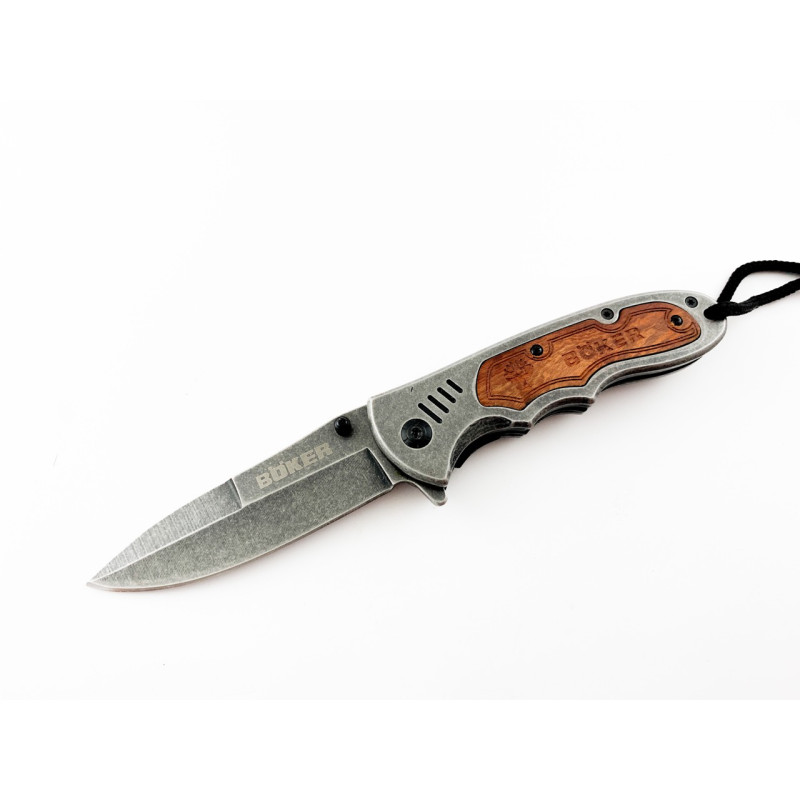 Сгъваем масивен метален джобен нож със съвременен дизайн - Boker