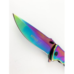 Сгъваем масивен джобен нож със съвременен дизайн и резец за въжета