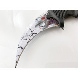 Карамбит колекционерски CS GO - Дракон остър като бръснач